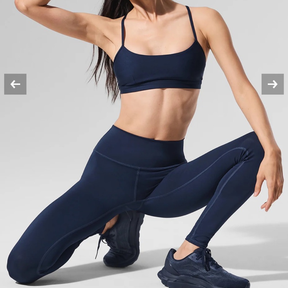 ALO Yoga Women's Navy Airlift Leggings